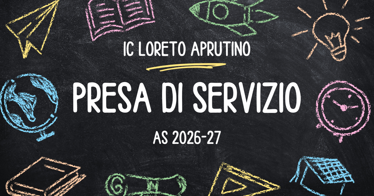 Presa di servizio a.s. 2026/27